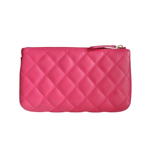 Chanel Pochette Lammleder Pink