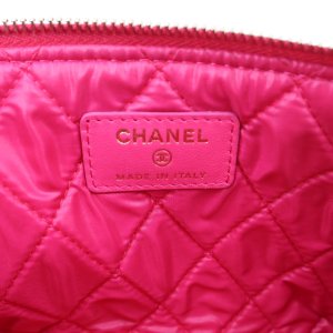 Chanel Pochette Lammleder Pink