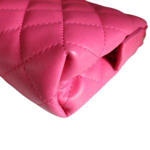 Chanel Pochette Lammleder Pink