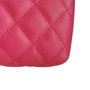 Chanel Pochette Lammleder Pink