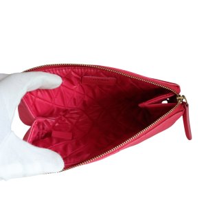 Chanel Pochette Lammleder Pink