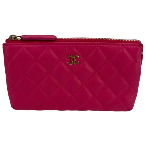 Chanel Pochette Lambskin Pink