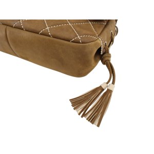 Chanel Single Flap Bag Medium Khaki
