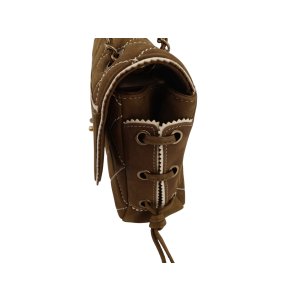 Chanel Single Flap Bag Medium Khaki