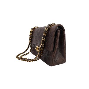 Chanel Timeless Double Flap Bag Small Lambskin Black