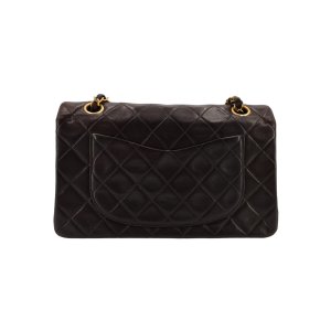 Chanel Timeless Double Flap Bag Small Lambskin Black