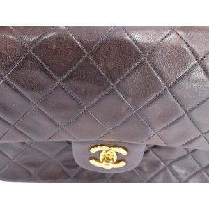 Chanel Timeless Double Flap Bag Small Lambskin Black