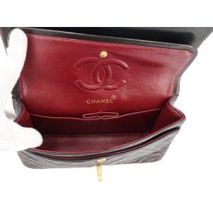 Chanel Timeless Double Flap Bag Small Lambskin Black