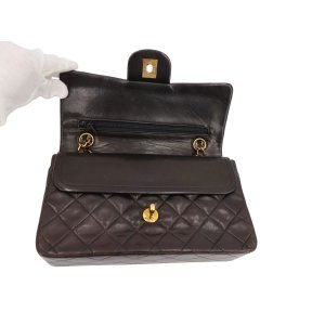 Chanel Timeless Double Flap Bag Small Lambskin Black