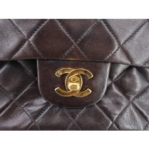 Chanel Timeless Double Flap Bag Small Lambskin Black