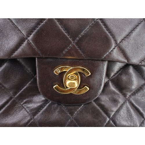 Chanel Timeless Double Flap Bag Small Lambskin Black