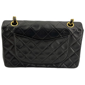 Chanel Timeless Double Flap Bag Small Lambskin Black GHW