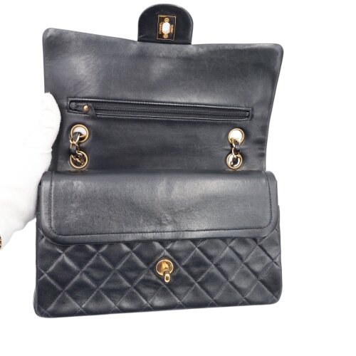 Chanel Timeless Vintage Double Flap Bag Medium Chanel Chanel 17