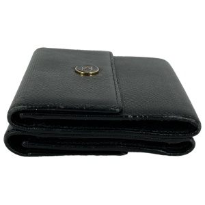 Chanel Coco Trifold Wallet Black