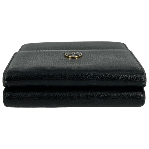 Chanel Coco Trifold Wallet Black