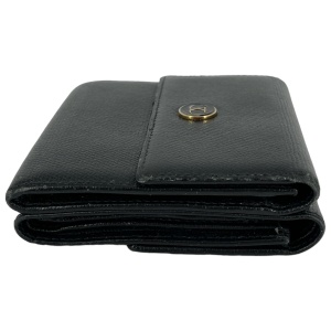 Chanel Coco Trifold Wallet Black