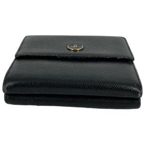 Chanel Coco Trifold Wallet Black