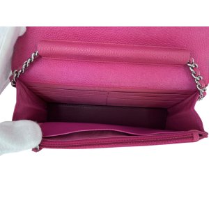 Chanel Wallet on Chain WOC Kalbsleder Pink