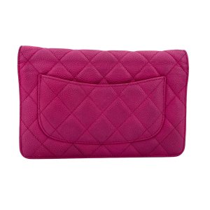 Chanel Wallet on Chain WOC Kalbsleder Pink