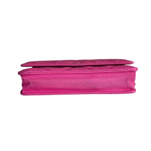 Chanel Wallet on Chain WOC Kalbsleder Pink