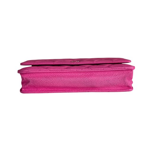 Chanel Wallet on Chain WOC Kalbsleder Pink