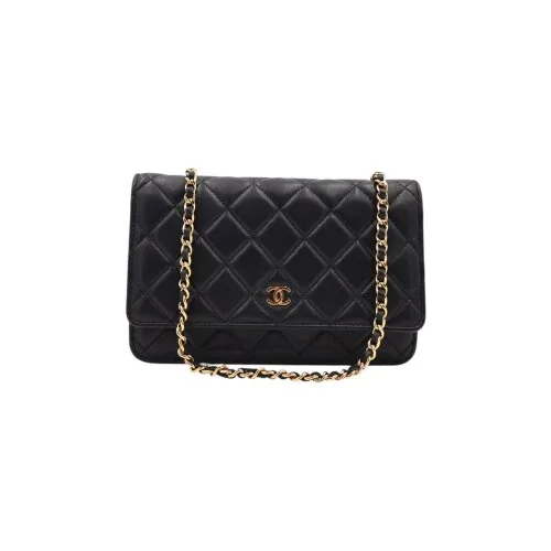 Chanel Wallet on Chain WOC Lammleder Schwarz Chanel Chanel Chanel Wallet on Chain WOC Lammleder Schwarz Chanel Chanel