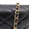 Chanel Wallet on Chain WOC Lammleder Schwarz Chanel Chanel 27
