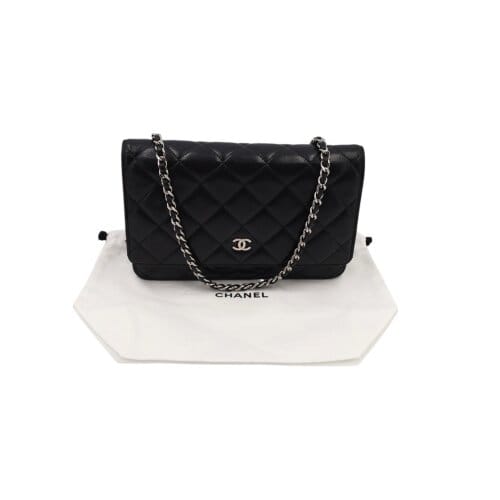 Chanel Wallet on Chain WOC Piel de cordero negra Chanel Chanel 3 Chanel Wallet on Chain WOC Piel de cordero negra Chanel Chanel 3