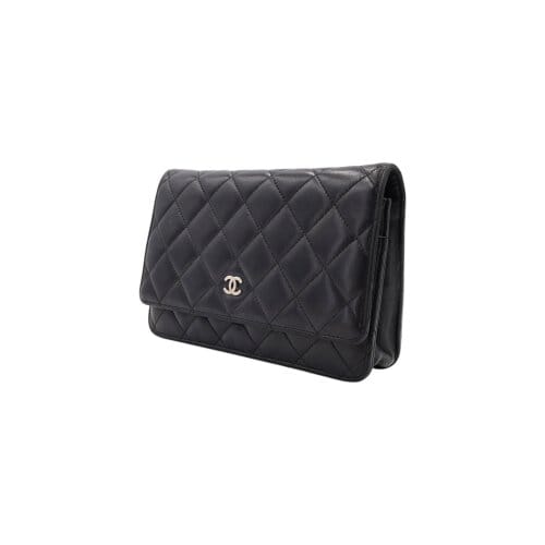 Chanel Wallet on Chain WOC Piel de cordero negra Chanel Chanel 4 Chanel Wallet on Chain WOC Piel de cordero negra Chanel Chanel 4