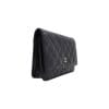 Chanel Wallet on Chain WOC Piel de cordero negra Chanel Chanel 22 Chanel Wallet on Chain WOC Piel de cordero negra Chanel Chanel 22