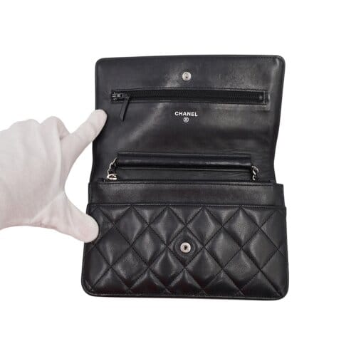 Chanel Wallet on Chain WOC Piel de cordero negra Chanel Chanel 13 Chanel Wallet on Chain WOC Piel de cordero negra Chanel Chanel 13