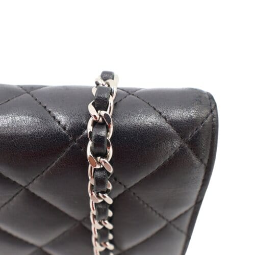 Chanel Wallet on Chain WOC Piel de cordero negra Chanel Chanel 12 Chanel Wallet on Chain WOC Piel de cordero negra Chanel Chanel 12