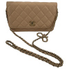 Chanel Wallet on Chain WOC Pochette Kalbsleder Light Beige GHW Chanel Chanel 28