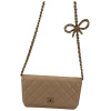 Chanel Wallet on Chain WOC Pochette Kalbsleder Light Beige GHW Chanel Chanel 29