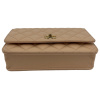 Chanel Wallet on Chain WOC Pochette Kalbsleder Light Beige GHW Chanel Chanel 23