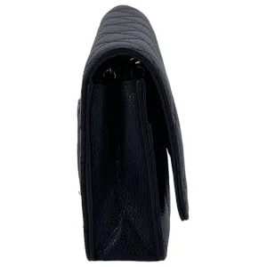 Chanel Wallet on Chain WOC Pochette Calfskin Black