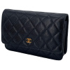 Chanel Wallet on Chain WOC Pochette Kalbsleder Schwarz Chanel Chanel 21