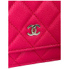 Chanel Wallet on Chain WOC Pochette Kalbsleder Dark Pink Chanel Chanel 26 Chanel Wallet on Chain WOC Pochette Kalbsleder Dark Pink Chanel Chanel 26