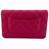Chanel Wallet on Chain WOC Pochette Kalbsleder Fuchsia Pink GHW Chanel Chanel 26 Chanel Wallet on Chain WOC Pochette Kalbsleder Fuchsia Pink GHW Chanel Chanel 26
