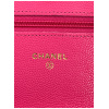 Chanel Wallet on Chain WOC Pochette Kalbsleder Fuchsia Pink GHW Chanel Chanel 36 Chanel Wallet on Chain WOC Pochette Kalbsleder Fuchsia Pink GHW Chanel Chanel 36