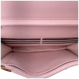 Chanel Wallet on Chain WOC Pochette Calfskin Light Pink Pink