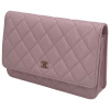 Chanel Wallet on Chain WOC Pochette Kalbsleder Light Pink Rosa Chanel Chanel 25 Chanel Wallet on Chain WOC Pochette Kalbsleder Light Pink Rosa Chanel Chanel 25