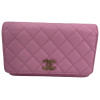 Chanel Wallet on Chain WOC Pochette Kalbsleder Rosa GHW Chanel Chanel 20 Chanel Wallet on Chain WOC Pochette Kalbsleder Rosa GHW Chanel Chanel 20