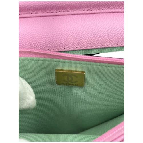 Chanel Wallet on Chain WOC Pochette Calfskin Pink GHW