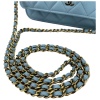 Chanel Wallet on Chain WOC Pochette Kalbsleder Sky Blue GHW Chanel Chanel 33 Chanel Wallet on Chain WOC Pochette Kalbsleder Sky Blue GHW Chanel Chanel 33