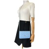 Chanel Wallet on Chain WOC Pochette Kalbsleder Sky Blue GHW Chanel Chanel 19 Chanel Wallet on Chain WOC Pochette Kalbsleder Sky Blue GHW Chanel Chanel 19