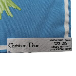 Christian Dior Carré Seidentuch mit floralem Muster Tücher und Schals Carre 27 Christian Dior Carré Seidentuch mit floralem Muster Tücher und Schals Carre 27