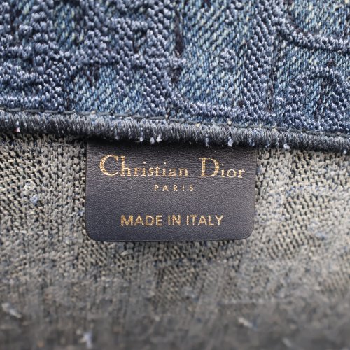 Dior Book Tote Large Denim Carrier bags Christian Dior 15