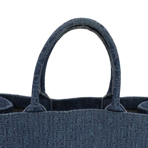 Dior Book Tote Large Denim Carrier bags Christian Dior 12