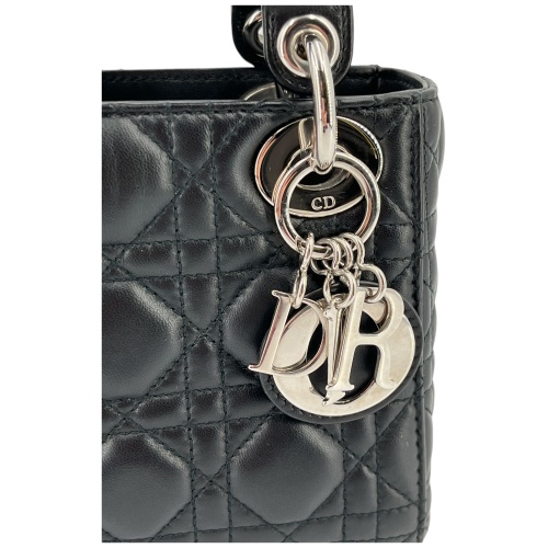 Christian Dior Lady Dior Mini Cannage Schwarz